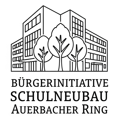 Bürgerinitiative Schulneubau Auerbacher Ring (Logo)